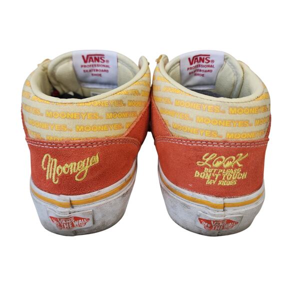 VANS Half Cab x Mooneyes Orange Rare Men size 5 - Picture 4 of 9